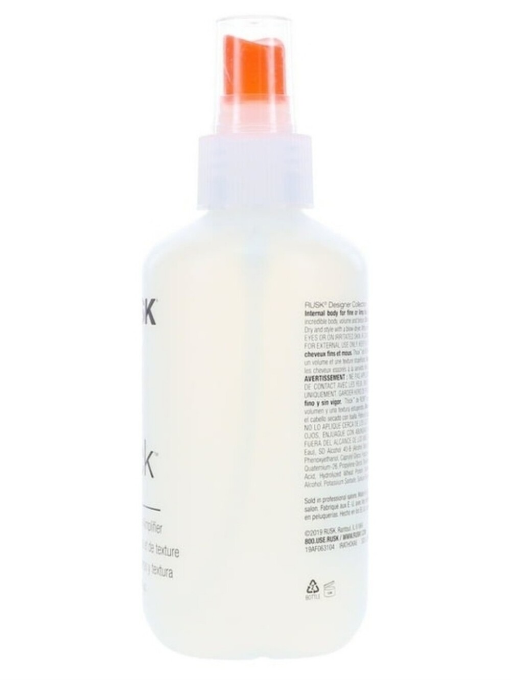 RUSK Thick Hair Body & Texture Amplifier, NIP - Picture 2 of 2